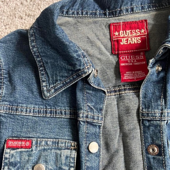 Vintage guess denim jacket - Picture 2 of 4